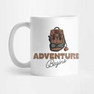 Adventure Begins Mug